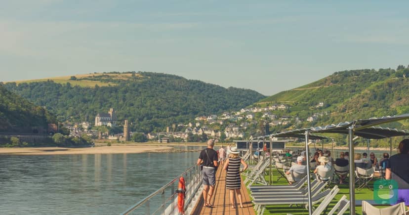 The Sun Deck of Scenic Jasper in the Rhine Gorge, July 2026