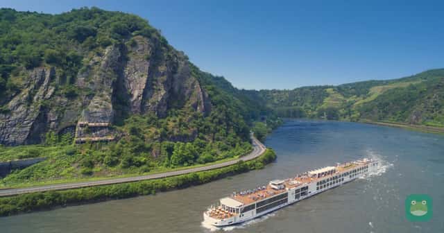 Representative photo: a Viking Longship, Viking Mani, on the Rhine in Germany. Viking did not release photos of the seven new ships.