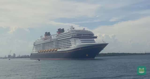 Disney Wish, the Wish-class sister of Disney Believe, departing Port Canaveral in September 2026 (representative photo)