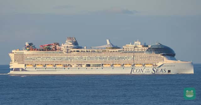 Icon of the Seas in Puerto Rico, 2025