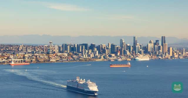 Seattle's waterfront and cruise operations. Photo: Port of Seattle.