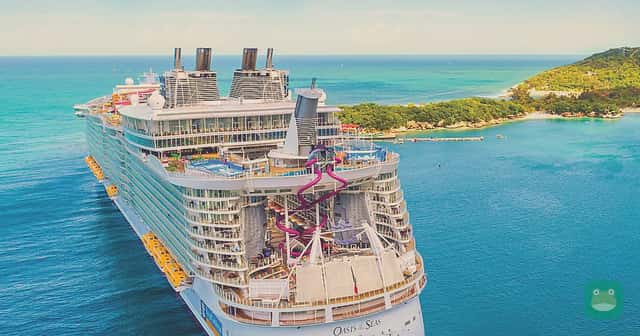 Oasis of the Seas at Labadee; representative Royal Caribbean fleet photo.