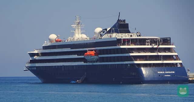 World Navigator at Rhodes, August 2025