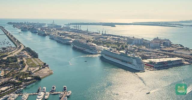 PortMiami cruise operations. Photo: PortMiami / Miami-Dade County.