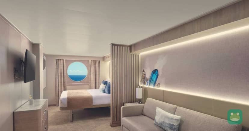Family Oceanview cabin on Norwegian Prima; a single-room alternative, not a connecting cabin pair