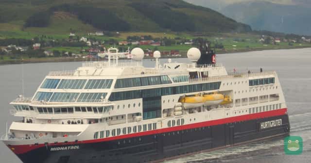 Midnatsol at Sortland, 2018