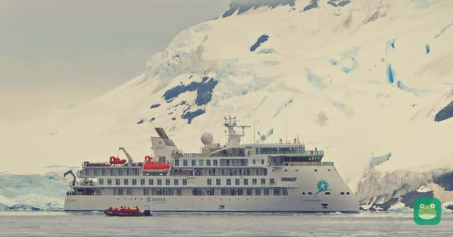 Greg Mortimer in Antarctica, January 2020