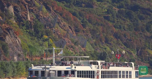 S.S. Antoinette on the Rhine near Oberwesel, Germany, 2016