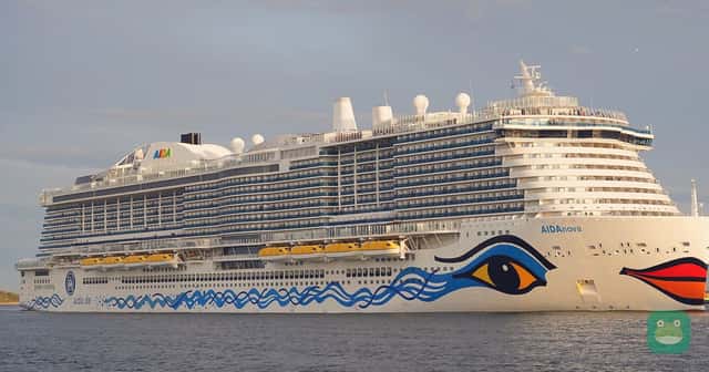 AIDAnova near Hook of Holland, 2024