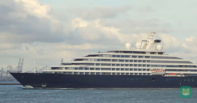 Scenic Eclipse at Hook of Holland, Netherlands, August 2019