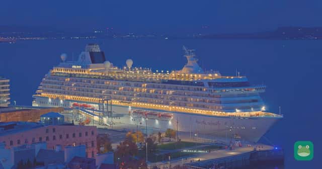 Crystal Serenity in Quebec City, 2024