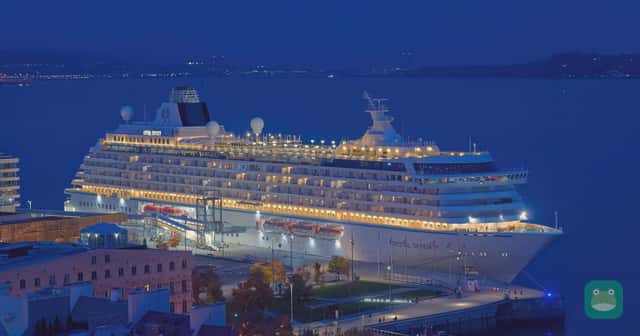 Crystal Serenity in Quebec City, 2024