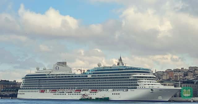 Oceania Vista in port at Istanbul, July 2023