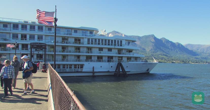 American Harmony at the Port of Kalama on the Columbia River, 2023