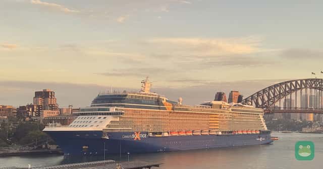 Celebrity Solstice in Sydney, April 2026, sailing from Vancouver, British Columbia