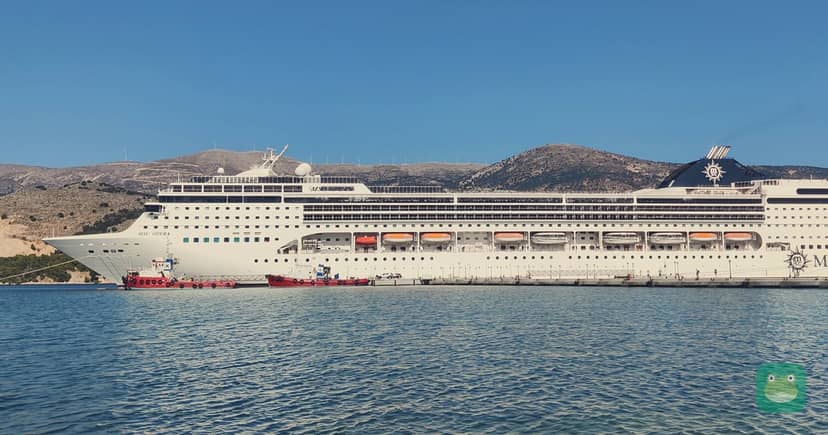 MSC Opera in Argostoli, 2023