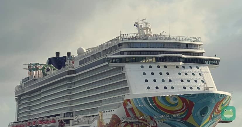 Norwegian Getaway at Harvest Caye, Belize, January 2025