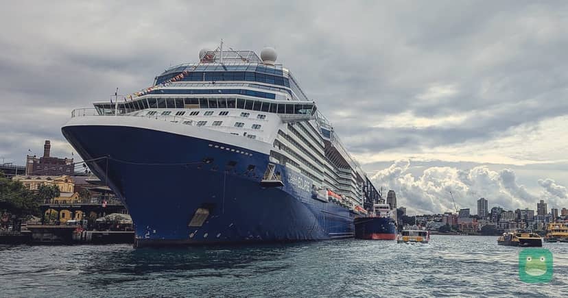 Celebrity Eclipse at Circular Quay, Sydney