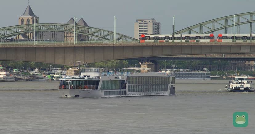 AmaDante under way in Cologne, 2012