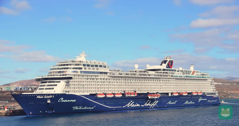 Mein Schiff 1, photographed in January 2019