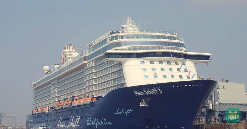 Mein Schiff 3 at the Columbus Cruise Center, Bremerhaven, 2018