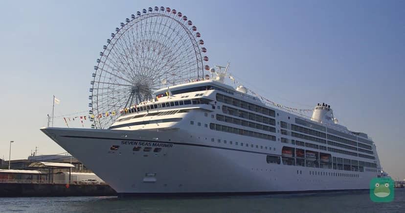 Seven Seas Mariner at Osaka, Japan, September 2007
