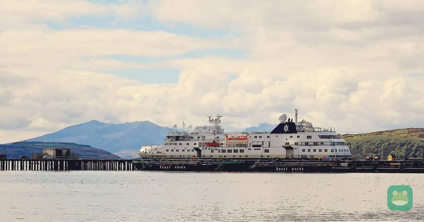Spitsbergen at Fairlie Quay, Scotland, 2026