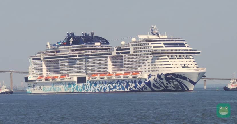 MSC Euribia at Saint-Nazaire, June 2023