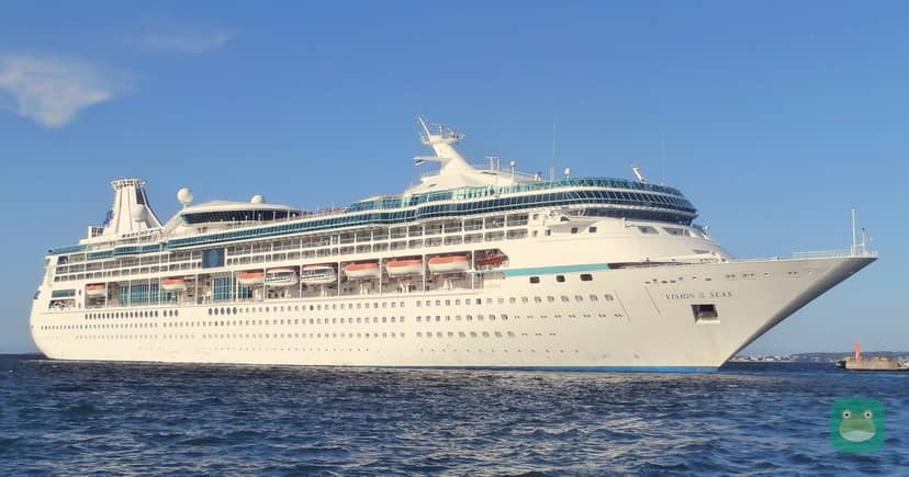 Vision of the Seas departing Tallinn, August 2013