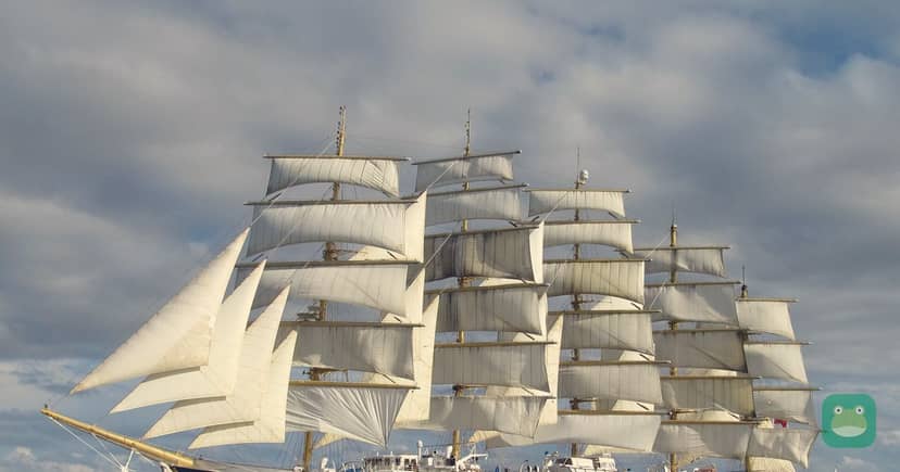 Royal Clipper in the Mediterranean, April 2018