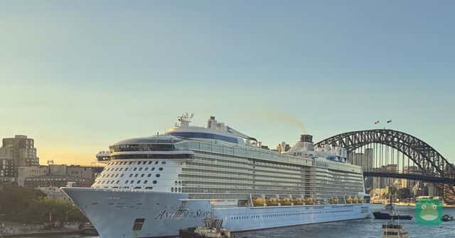 Anthem of the Seas departing Sydney, 2026, sailing from Sydney, Australia