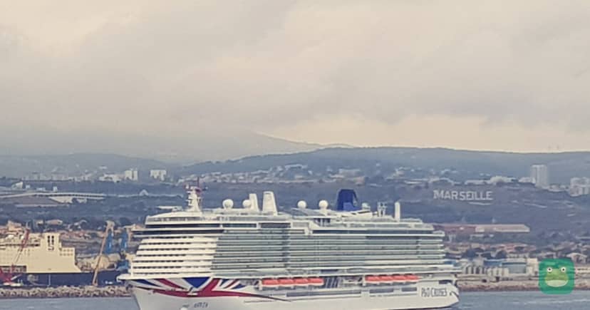 Arvia leaving Marseille, France, April 2023