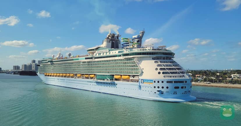 Freedom of the Seas at PortMiami, March 2024