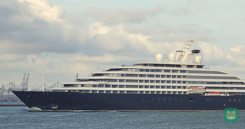 Scenic Eclipse at Hook of Holland, Netherlands, August 2019
