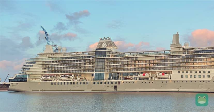 Silver Nova at the Meyer Werft shipyard, 2023